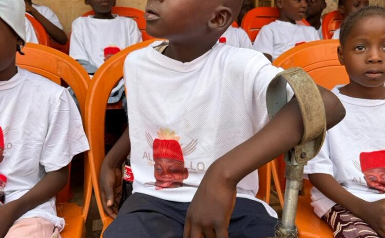  A few beneficiaries of the Aliyu Bello Charity Foundation attended the celebration ceremony held in honor of the corps members who served under the foundation.